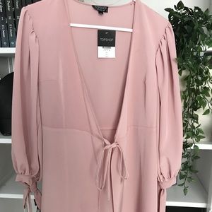 TOPSHOP Blushed pink cardigan/coat